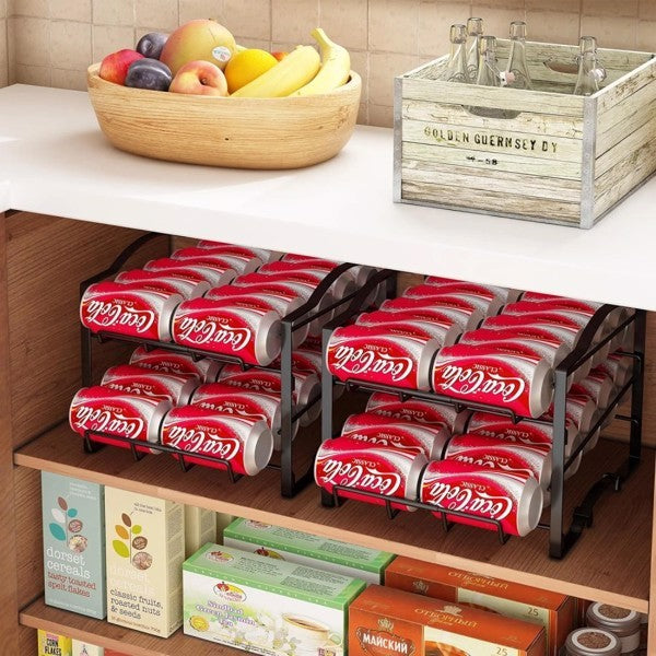 4-Layer Organizer Rack – Space-Saving Storage for Kitchen, Bath & More